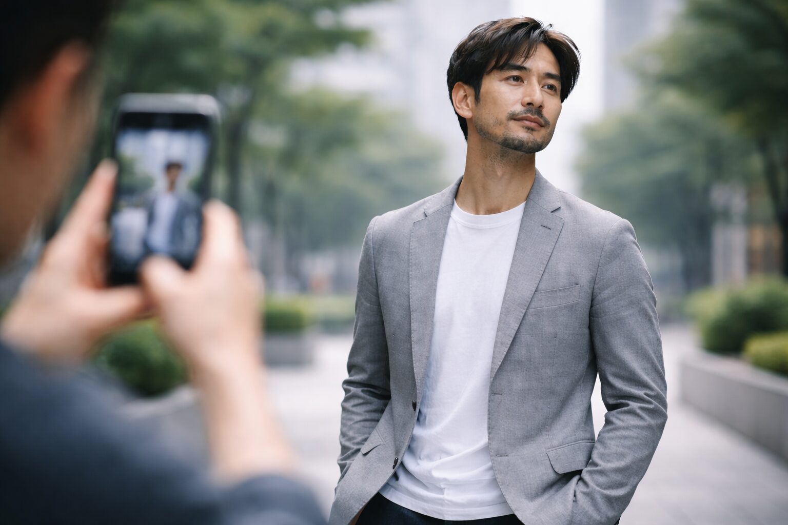 写真で損する体型｜30代男性が見落としやすいポイント